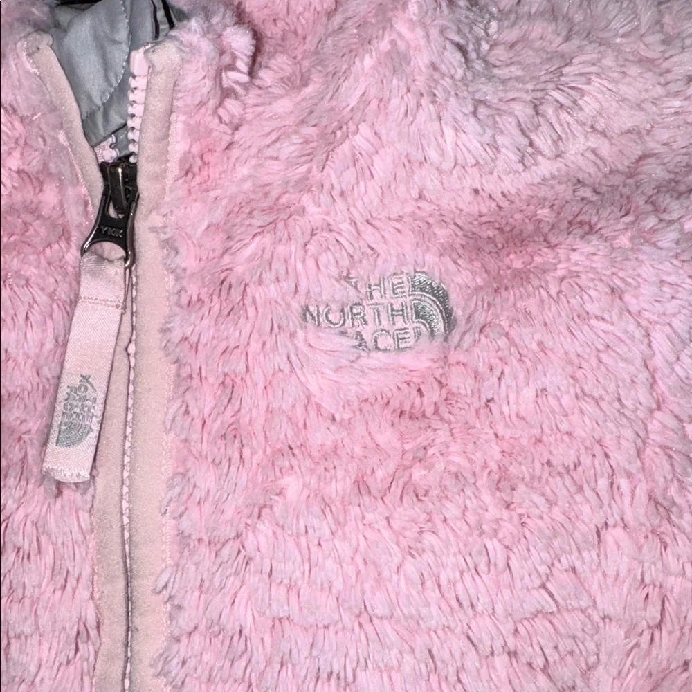 The North Face Soft Pink Fleece Jacket- size 4T